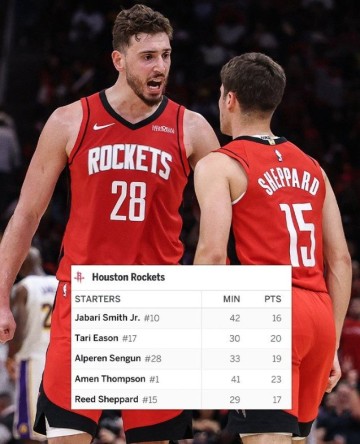 博鱼-火箭5人15+，新星集体爆发，手感终于对了一场，有望扳平比分吗|NBA季后赛|湖人|西部|哈基姆·奥拉朱旺|查尔斯·巴克利_新浪体育_新浪新闻